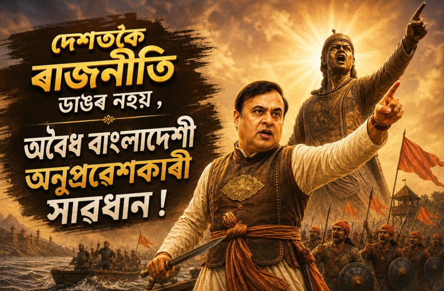 বিজেপিৰ শৰীৰত মাথোঁ  লাচিতৰ তেজ